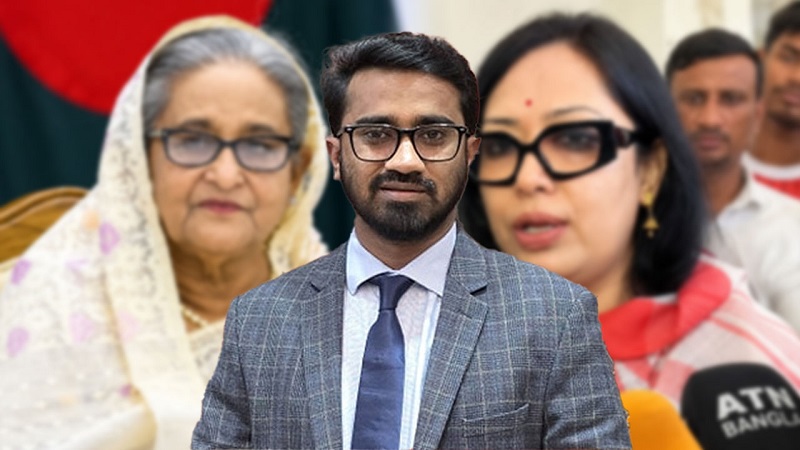 রুমিন ফারহানা আপার মধ্যে শেখ হাসিনার ছায়া: রাশেদ খাঁন