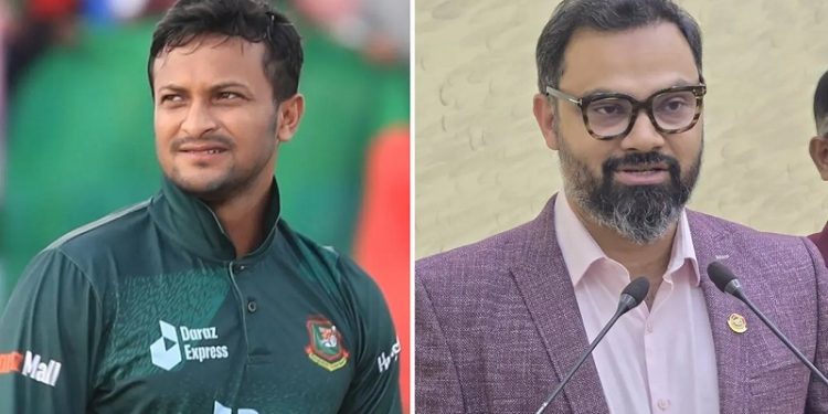 সাকিবের দেশে ফিরে খেলার কোনো সুযোগ নেই: ক্রীড়া প্রতিমন্ত্রী আমিনুল হক