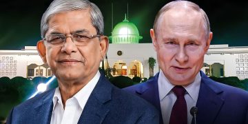 রাষ্ট্রপতি মির্জা ফখরুলকে রাশিয়ার প্রেসিডেন্ট পুতিনের অভিনন্দন
