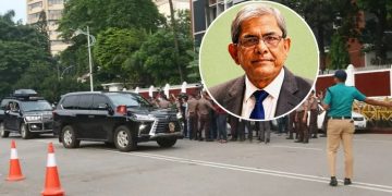 শপথ নিতে বঙ্গভবনে নবনির্বাচিত রাষ্ট্রপতি