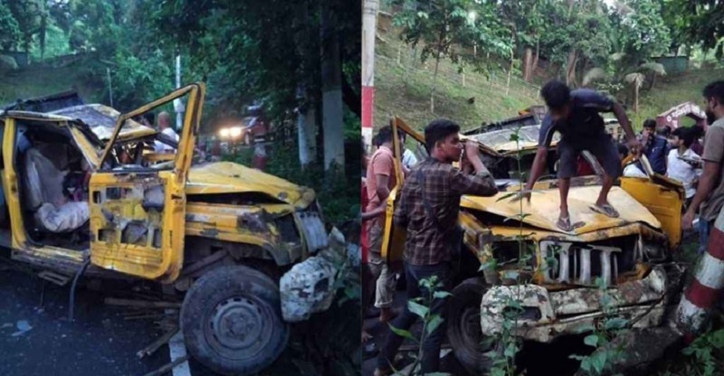 রাঙ্গামাটিতে পিকআপ উল্টে নিহত ৪