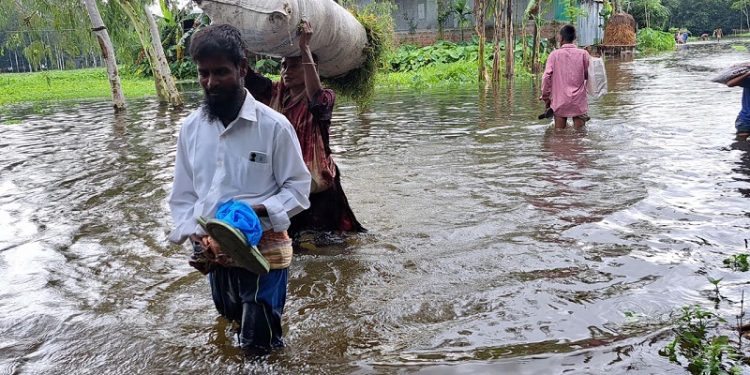 তিস্তা-দুধকুমার অববাহিকায় বন্যার শঙ্কা, ঝুঁকিতে পাঁচ জেলা