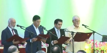 মন্ত্রী হিসাবে শপথ নিলেন নতুন চারজন