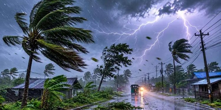 দুপুরের মধ্যে ৭ জেলায় ঝড়-বৃষ্টির শঙ্কা