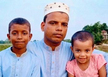সুনামগঞ্জে ঘুমন্ত অবস্থায় ২ সন্তানকে হত্যার পর হাওরে ফেলার অভিযোগে বাবা গ্রেপ্তার