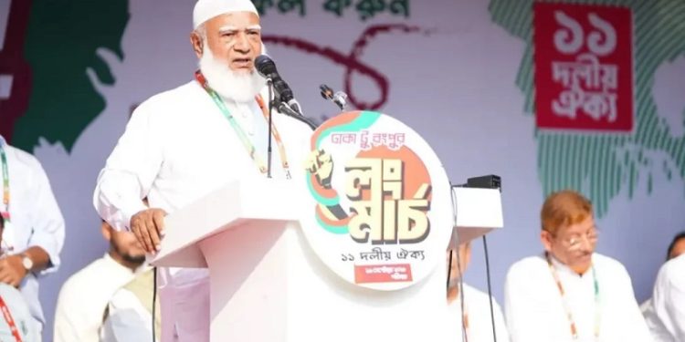 প্রয়োজনে জীবন দেব, দাবি আদায় না করে ঘরে ফিরব না: শফিকুর রহমান