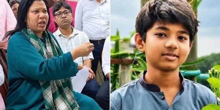 ‘আমার দুধের শিশুকে অপরাধী বানাতে চাইলে মেনে নেব না’