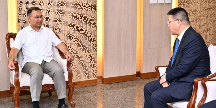 প্রধানমন্ত্রীর সঙ্গে চীনা রাষ্ট্রদূতের বিদায়ী সাক্ষাৎ