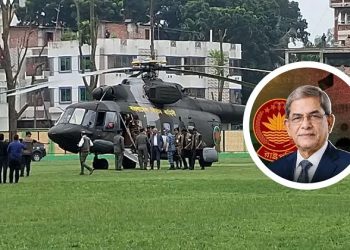 ঠাকুরগাঁও পৌঁছেছেন রাষ্ট্রপতি মির্জা ফখরুল