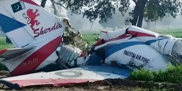 পাকিস্তানে প্রশিক্ষণ বিমান বিধ্বস্ত, ২ পাইলট নিহত