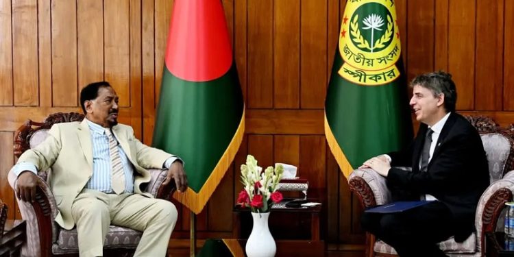 বঙ্গোপসাগরে তেল-গ্যাস উত্তোলনে সুইডিশ কোম্পানিকে স্পিকারের আমন্ত্রণ