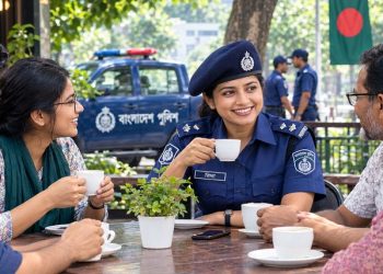 আজ পুলিশের সঙ্গে এক কাপ কফি খাওয়ার দিন