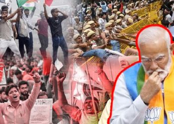 ভারতের তরুণদের আন্দোলন রূপ নিচ্ছে সরকার পতনের এক দফায়!